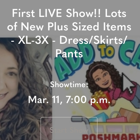 🥳 LIVE SHOW Notifications 🤗 Please "like" to bookmark for future shows 🤗 - Picture 1 of 4